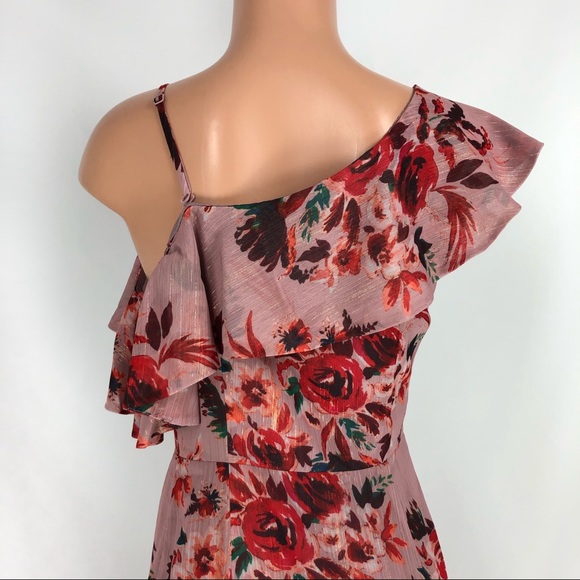 Lovers + Friends Stacy Midi Dress Holiday Floral - Picture 11 of 13